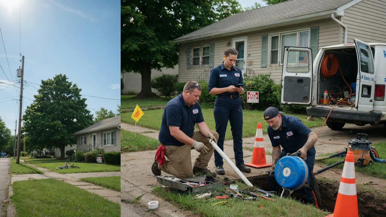 Sewer Line Repair in Danvers, IL near me
